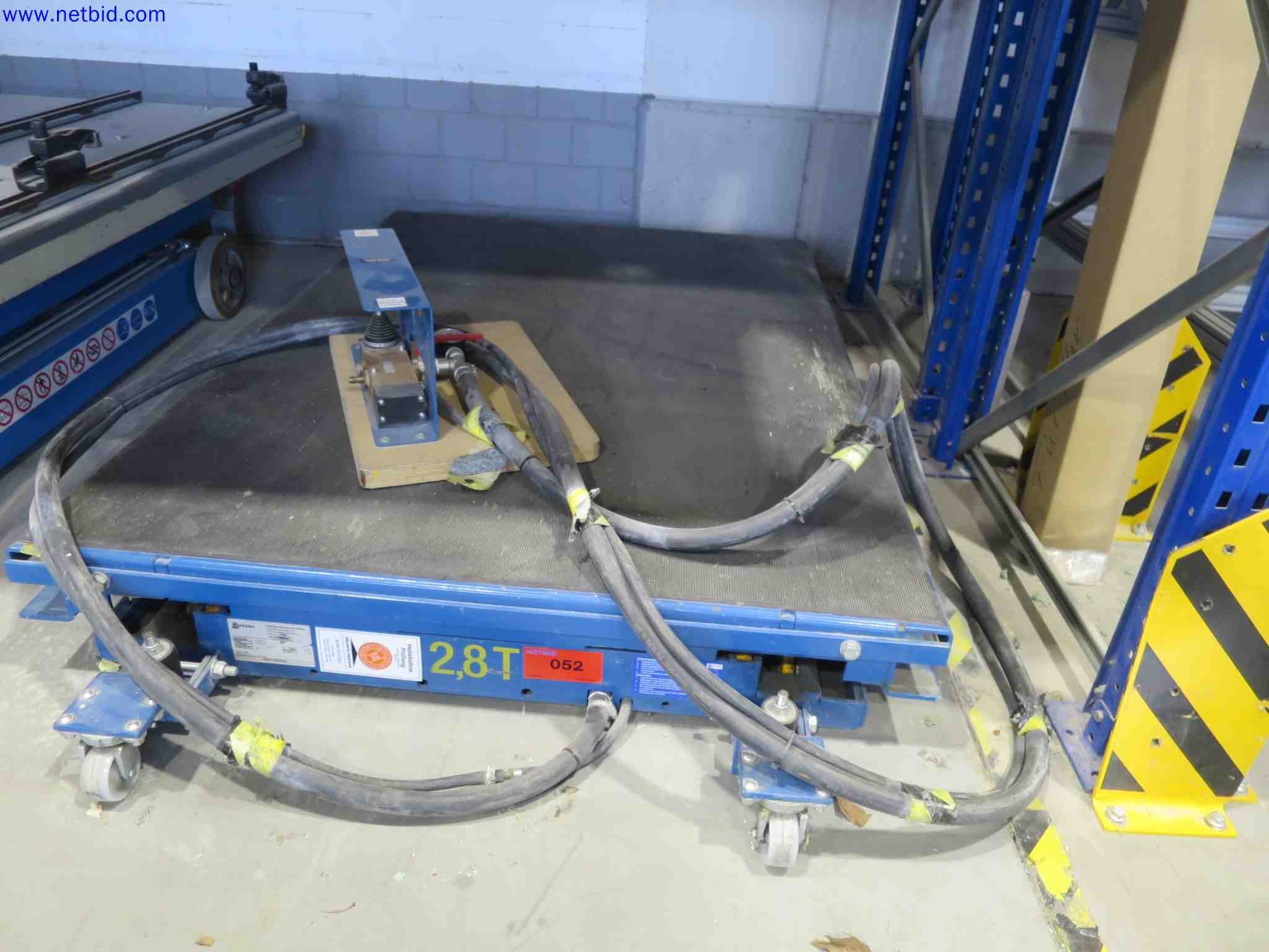 pneumatischer Scherenhubtisch Herkules Hebetechnik K1200M